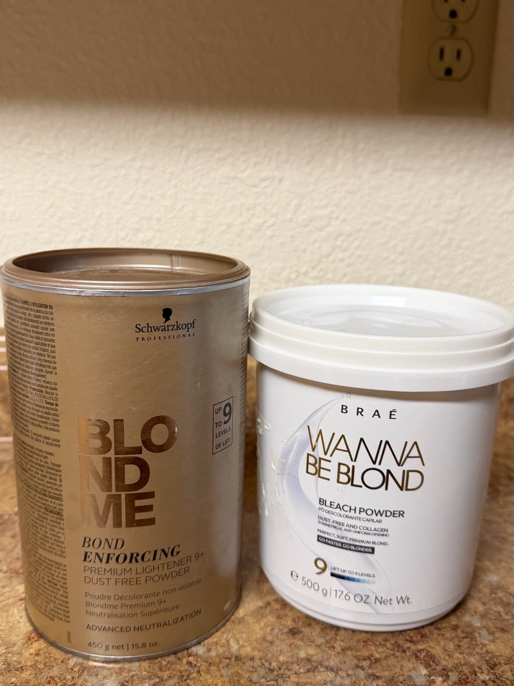Schwarzkopf BlondMe and Braé Bleach Powder